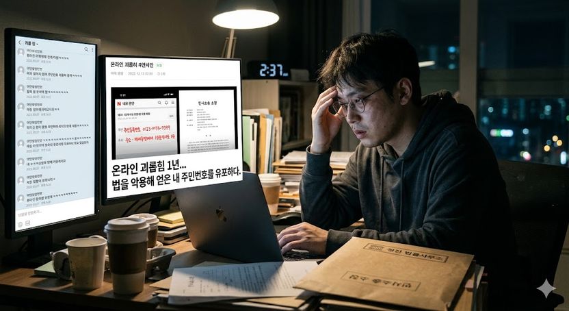 법원 명령으로 뗀 초본, 신상털기 악용…'스토킹' 역고소로 반격 기사 관련이미지