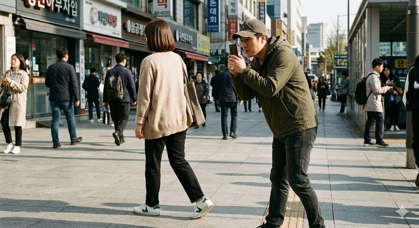 5분 미행, 앱 설치…“범죄” vs “아직” 변호사 9인 갑론을박 기사 관련이미지