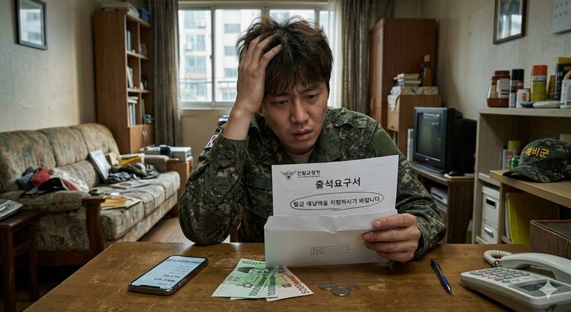 예비군 실수로 고발, 경찰의 '벌금 미리 내라' 통보에 '패닉' 기사 관련이미지
