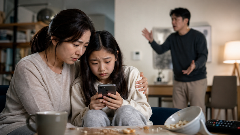 남편 폭언에 물건 던지다 '가정폭력 가해자' 된 아내…이혼·양육권 청구 가능할까 기사 관련이미지