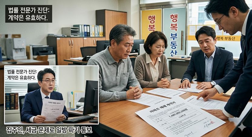 "세금 무서워 못 팔겠다" 14.8억 아파트 계약 뒤집은 집주인의 변심 기사 관련이미지