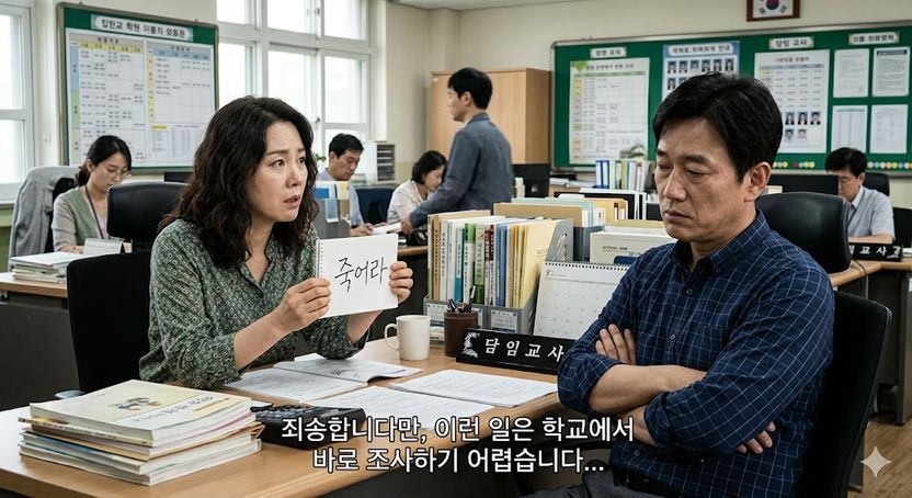 "아이가 '죽으라'는 쪽지를 받았는데, 학교가 증거를 숨깁니다" 기사 관련이미지
