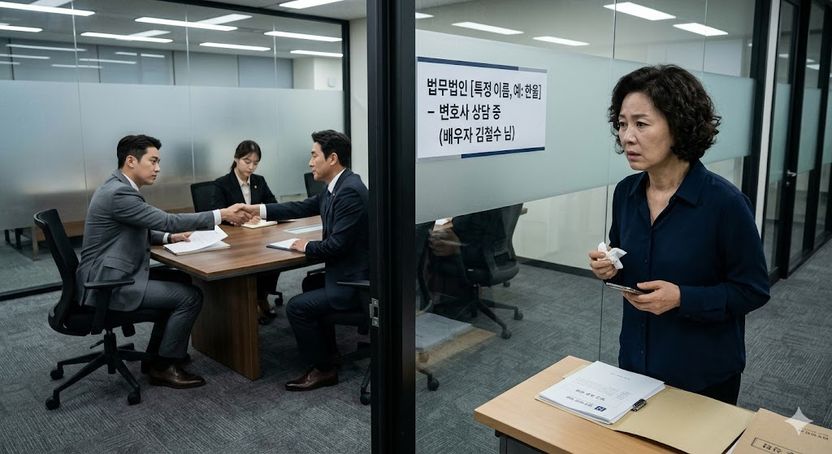 상담했던 로펌이 남편의 변호인으로? 기사 관련이미지