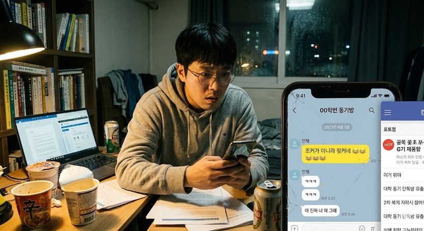 단톡방 농담 유출, '공개사과' 강요…법적 책임은? 기사 관련이미지