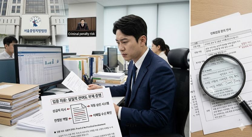 회사 일에 전과자 될 위기…'독박' 쓴 직장인의 반격 카드 기사 관련이미지