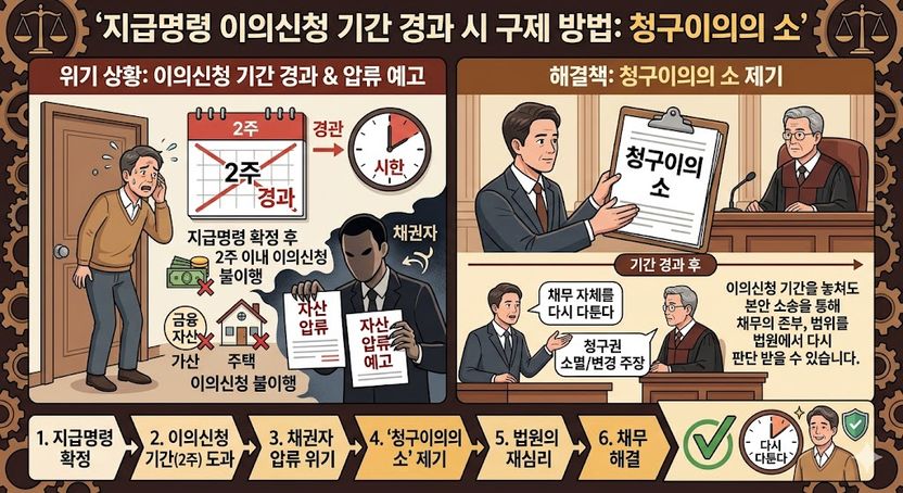 지급명령 2주 놓치면 끝? 압류 막을 마지막 카드 기사 관련이미지