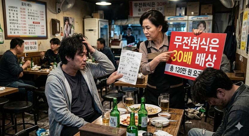 술값 4만원에 합의금 120만원? 무전취식의 함정 기사 관련이미지
