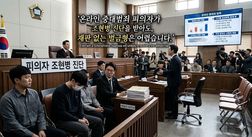 "조현병 앓는데..." 합의 없는 다수 피해자 범죄, 재판 피할 수 있나? 기사 관련이미지