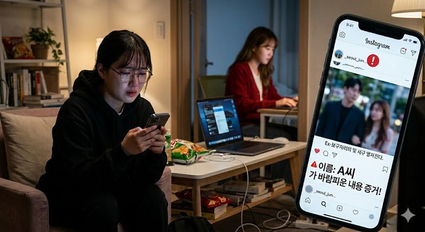 전남친 인스타에 "나는 바람녀"…범인은 현 여친? 기사 관련이미지