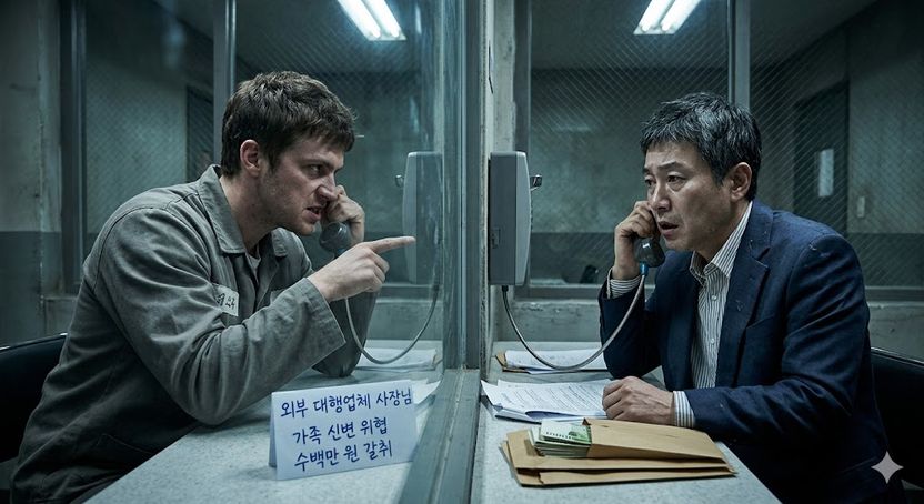 옥중서 "사람 보내겠다"…사장님 등친 '6년 징역'의 공갈 기사 관련이미지