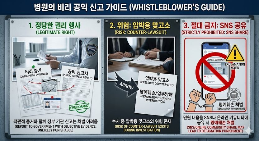 병원 민원 넣었다가 '명예훼손' 역고소? 변호사 6인의 만장일치 답변 기사 관련이미지