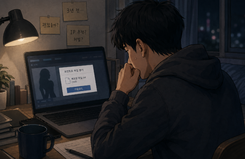 야동 사이트서 다운로드한 '메모장' 파일… 3년 후 형사 처벌 가능성은? 기사 관련이미지