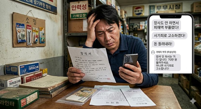카드 훔친 아들 용서했더니…'합의금 사기' 적반하장 고소 협박 기사 관련이미지
