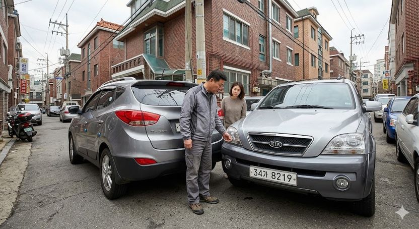"콩 했는데 입원?"…번호판만 긁고 '나이롱' 의심에 속 터지는 운전자 기사 관련이미지