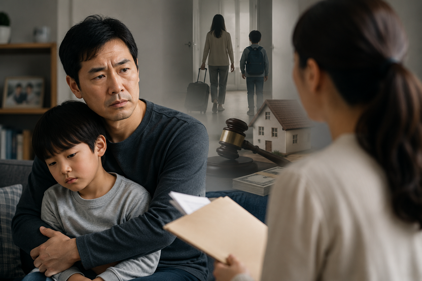 새벽엔 공사장, 낮엔 육아… 20년 홀로 키운 아빠에 "아이 데려가겠다"는 전처 기사 관련이미지
