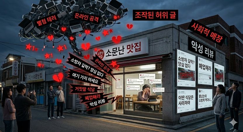 "차 빼!" 한마디에 좌표 찍힌 식당…사장이 직접 모은 '60명 살생부' 기사 관련이미지