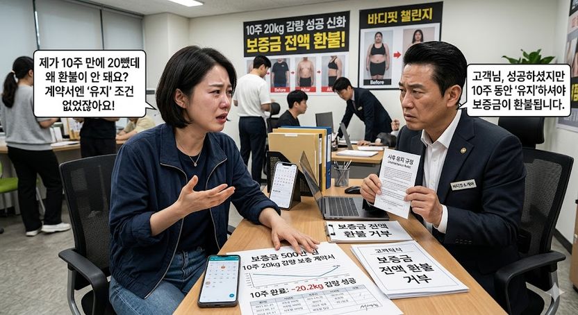 20kg 감량 성공하자 '실패' 통보…500만원은 어디로? 기사 관련이미지