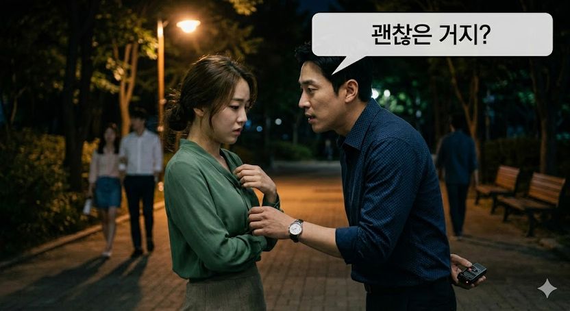 "아직까진 괜찮지?" 스킨십 직후 녹음, 강제추행 뒤집나 기사 관련이미지