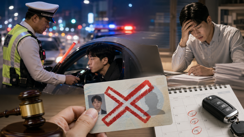 음주운전 초범 면허 취소 구제 방법…이의신청·행정심판·행정소송 단계 정리 기사 관련이미지