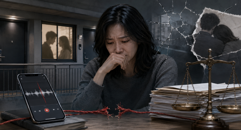 옆집 이웃과 남편의 외도…'녹취록' 하나 믿고 소송, 이길 수 있나? 기사 관련이미지