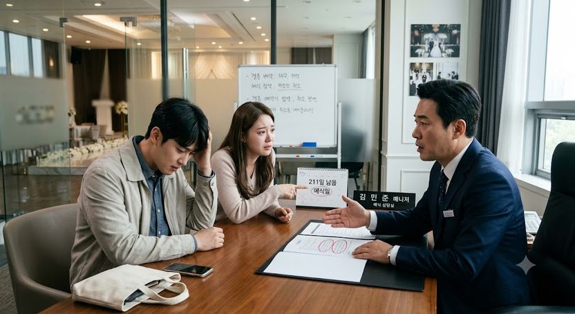 결혼 7개월 전 취소했는데 계약금 환불 0원? 예식장 '배짱'에 법원은 기사 관련이미지