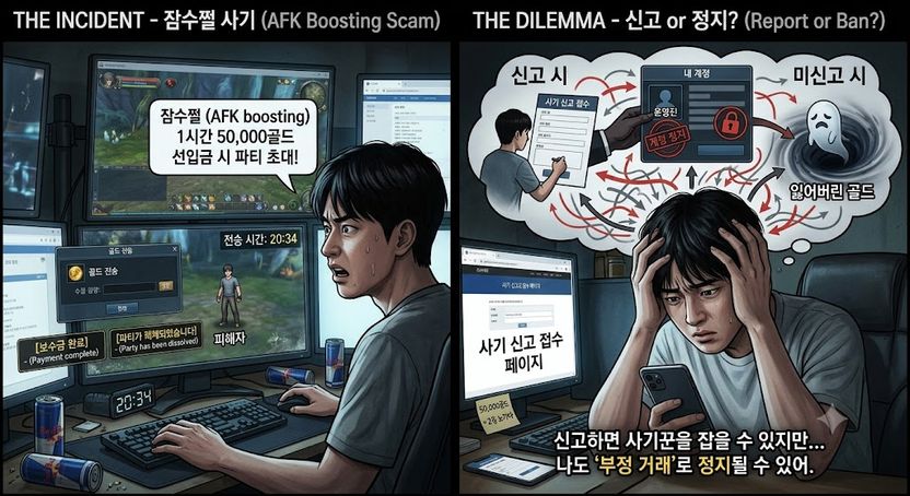 '8만원 먹튀' 잡으려다 내 계정 정지?…게임 사기의 함정 기사 관련이미지