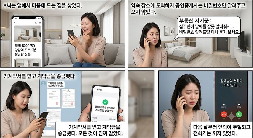 "비번 줄게요, 혼자 보고 오세요"…200만원 삼킨 유령 중개사 기사 관련이미지