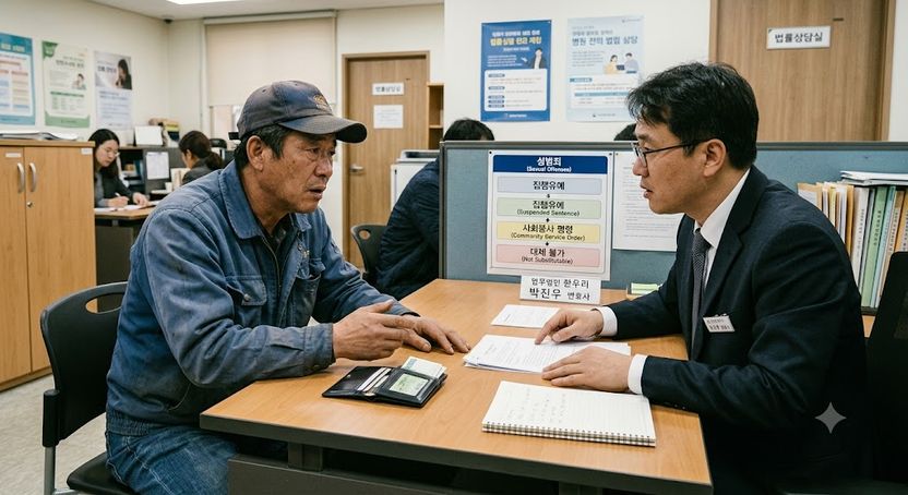 성범죄 집행유예 "봉사 대신 벌금" 문의, 돌아온 답은 '실형' 기사 관련이미지