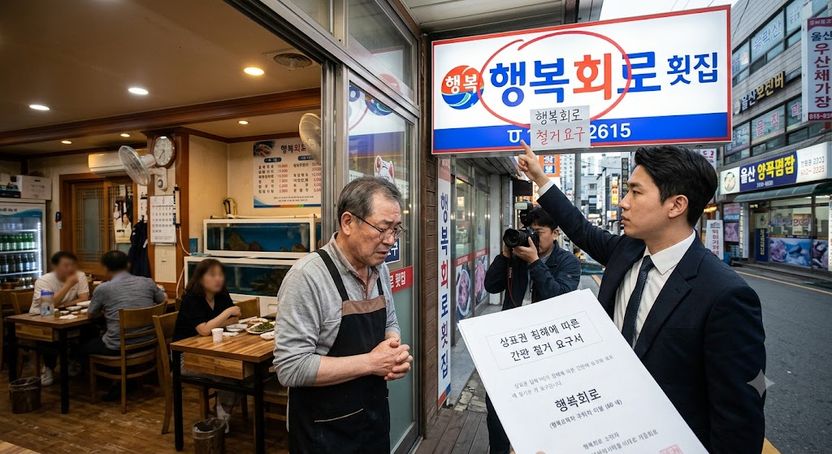 '행복회로' 횟집 열자 날아온 경고, 간판 내려야 하나 기사 관련이미지
