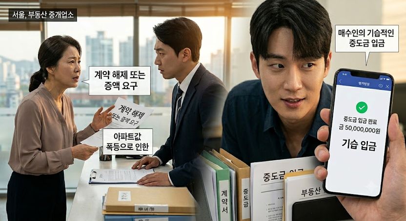 집값 4억 뛰자 계약 파기? '기습 중도금'에 막힌 퇴로 기사 관련이미지