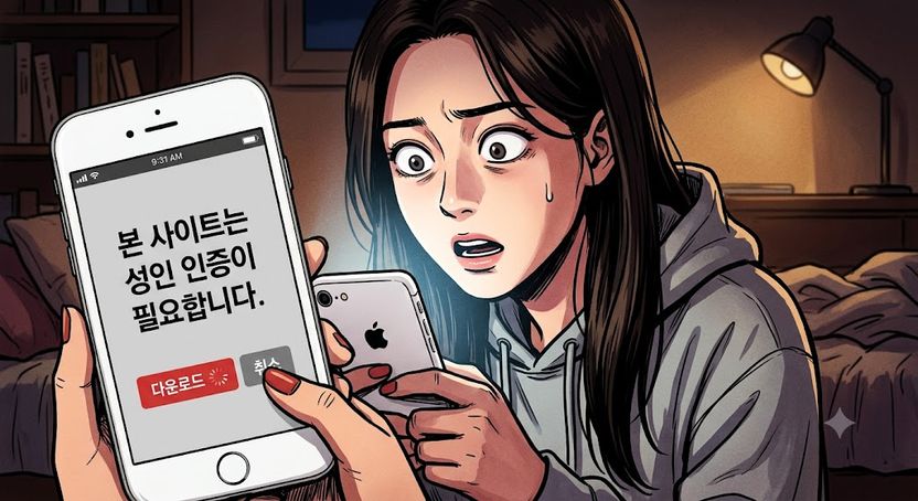 실수로 누른 다운로드, '성범죄자' 공포의 진실 기사 관련이미지
