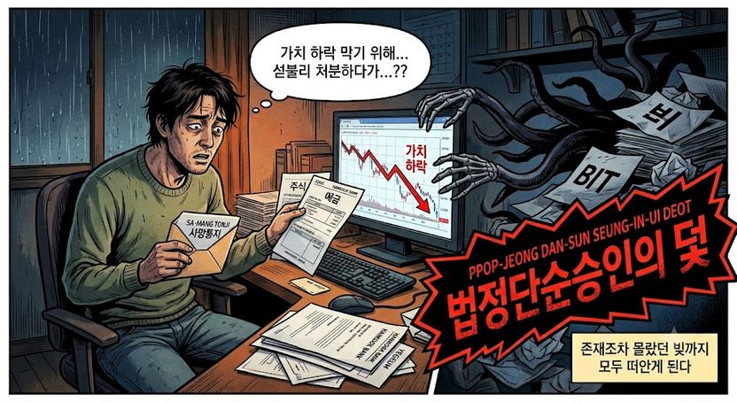 아버지 주식 폭락하는데… 잘못 손대면 '빚더미' 상속 기사 관련이미지