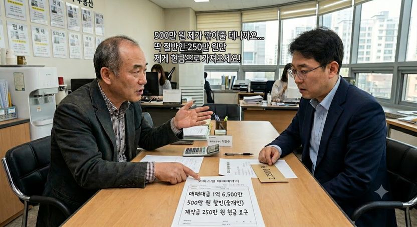 '500만원 깎아줄게, 250만원은 나에게'...수상한 부동산 실장님의 정체 기사 관련이미지