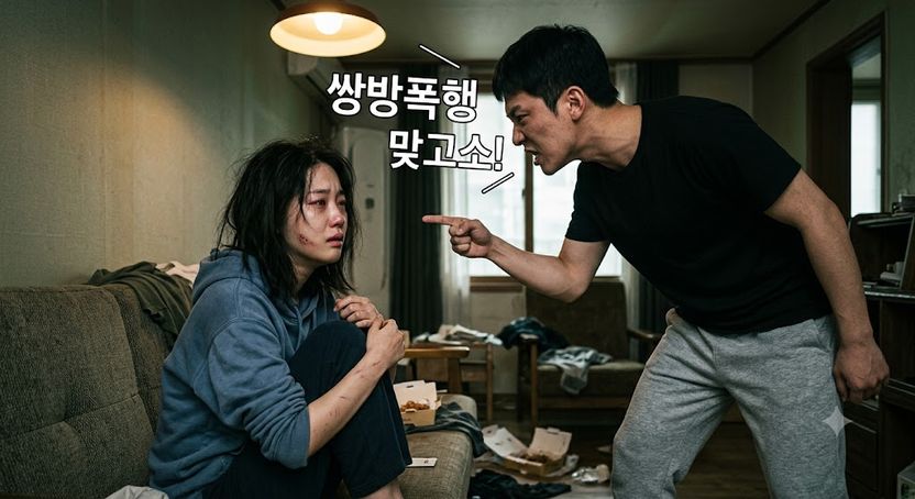 뺨 한 대가 '쌍방폭행'? 감금 남친의 섬뜩한 궤변 기사 관련이미지