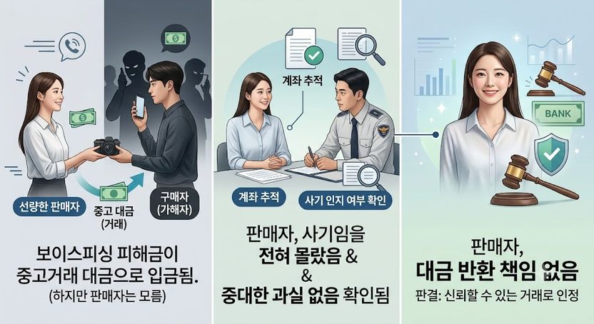 당근서 물건 팔았다가 '사기꾼'으로 몰려…대법 "몰랐다면 책임 없다" 기사 관련이미지
