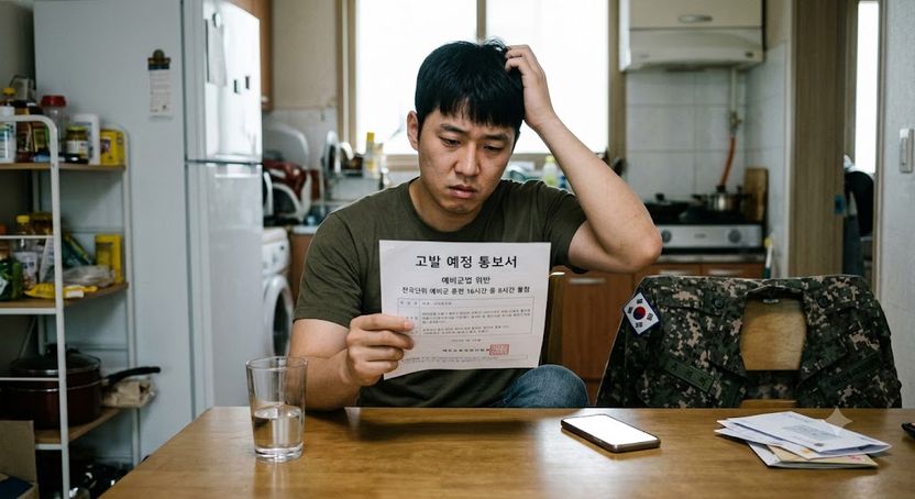예비군 훈련 절반만 갔다가 '고발' 통보? 함정은 따로 있었다 기사 관련이미지