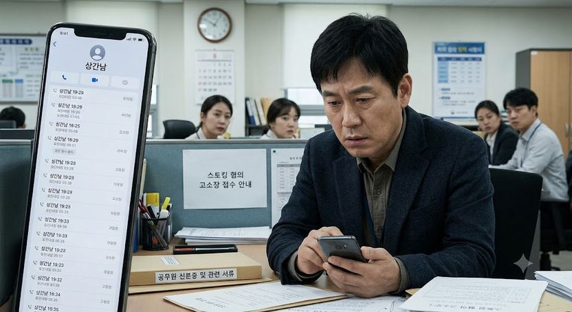 '아내와 불륜' 상간남에 390통 전화…'스토킹범' 몰린 공무원의 절규 기사 관련이미지
