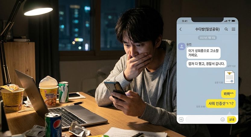 "샤워 인증샷 좀"…오픈채팅 한마디, 성범죄 될까 기사 관련이미지