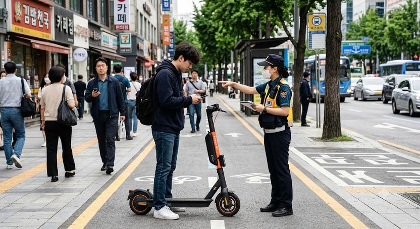 무면허 킥보드에 '1년 면허정지'? 범칙금만 내면 즉시 해결 기사 관련이미지