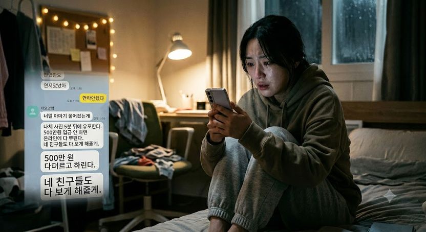 '나체사진 뿌린다' 협박, 유포 안 해도 1년 이상 징역 기사 관련이미지