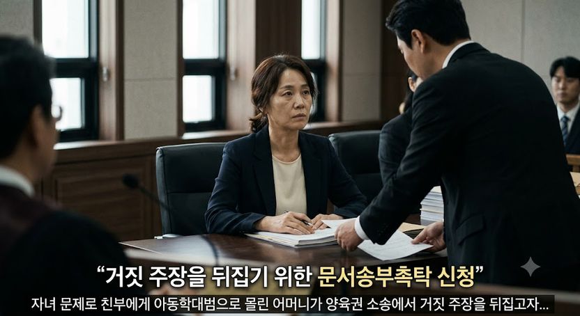 "친부의 거짓말, '이 서류'로 끝냅니다" 기사 관련이미지