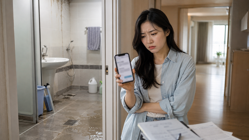 욕실 3개월째 못 쓰는데 임대인이 수리 안 해줘요…월세 깎을 수 있나요? 기사 관련이미지