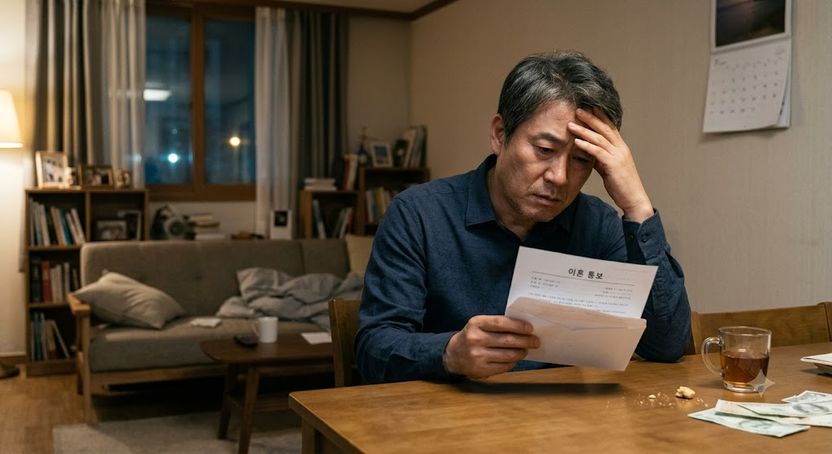 9년 '기러기' 헌신에 카톡 한 줄 "정리하자"…침묵하는 배우자, 해답은? 기사 관련이미지