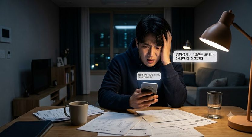 "콘돔 터져서" 40만원 요구…성매매 후 공갈, 돈 보내야 할까? 기사 관련이미지