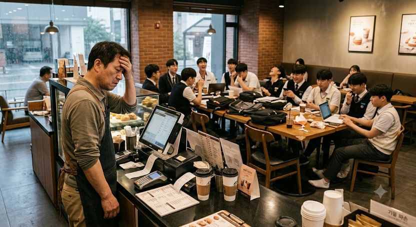 음료 3잔 시키고 10명이 점거, 화장실엔 테러… 보복 두려운데 고소할 수 있나요? 기사 관련이미지