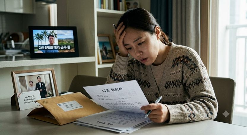 해외 발령 남편의 일방적 이혼 통보, 아내가 거부하면 기각될까? 기사 관련이미지