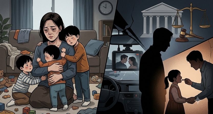 "내 자식엔 컵라면, 상간녀 딸엔 외식"… 뿔난 아내의 양육권 포기, 법정서 통할까 기사 관련이미지