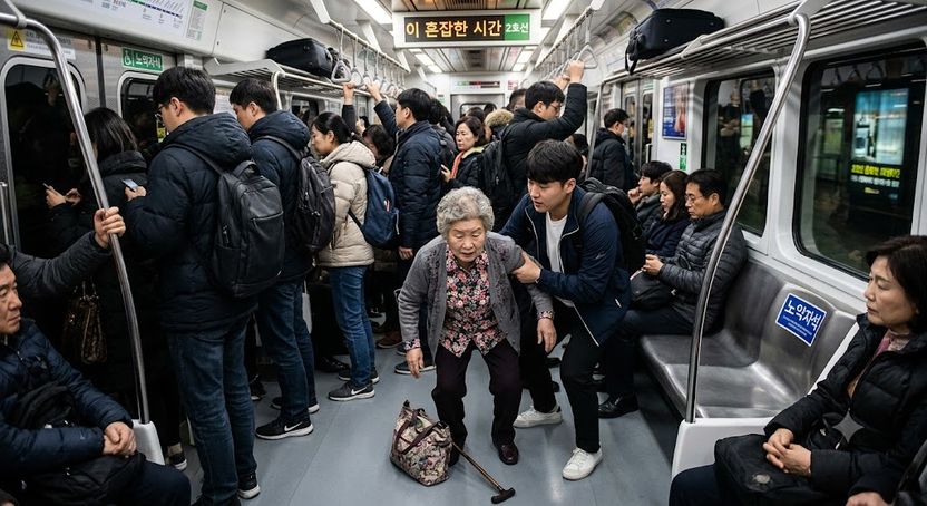 넘어진 할머니 도와줬더니 '당신이 밀었다' 신고…어떻게 대처해야 할까? 기사 관련이미지