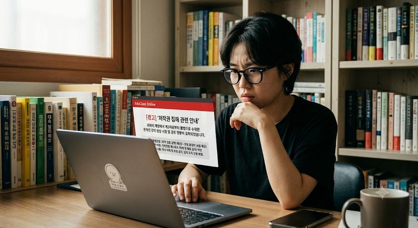 강의 영상 개인 소장했을 뿐인데 “형사 고소”…유포 안 해도 처벌받나요? 기사 관련이미지