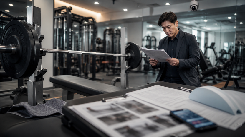 헬스장에서 혼자 벤치프레스하다 목 눌려 사망…헬스장 무죄 가른 '인과관계' 기사 관련이미지